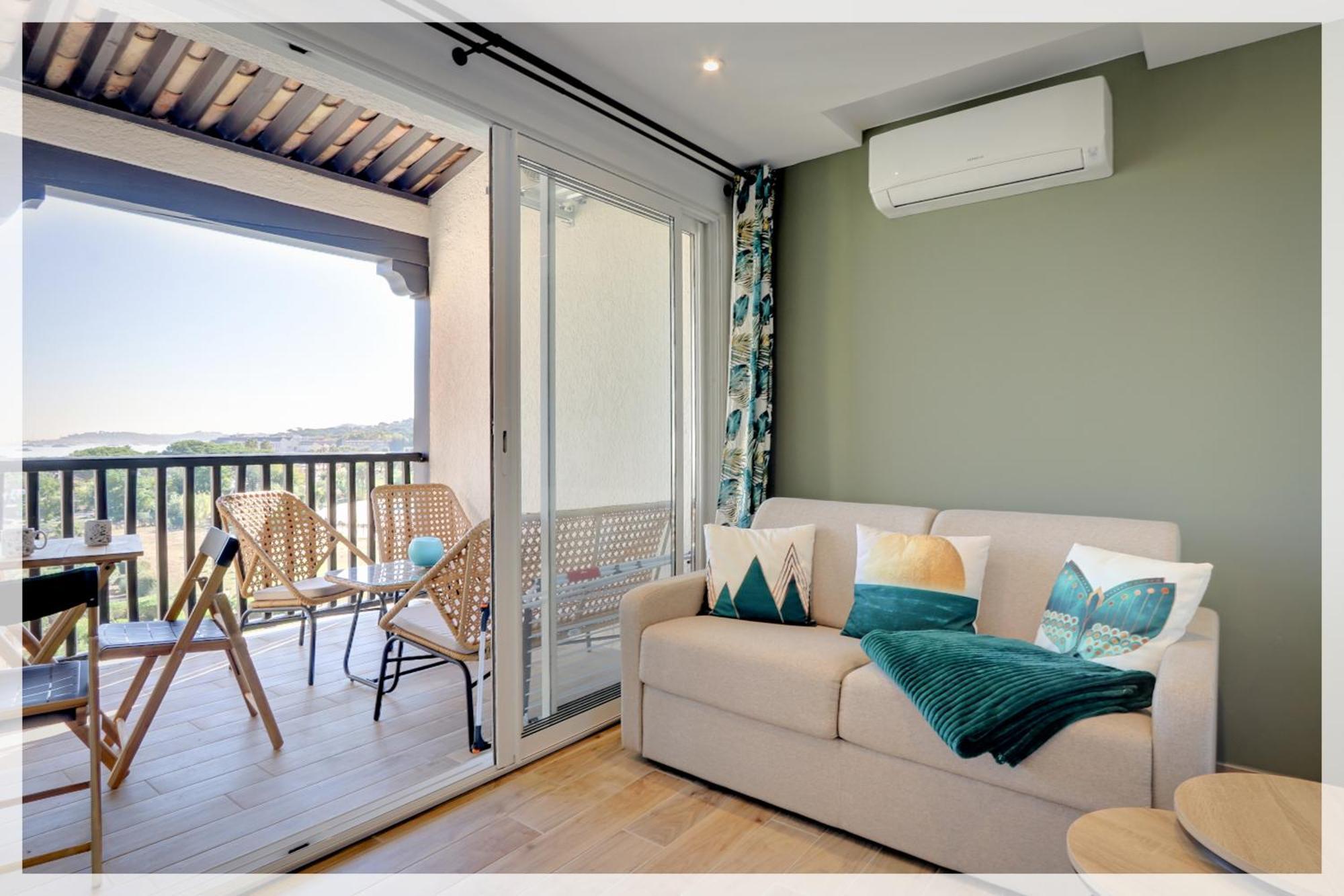 Appartement Cosy Climatise A 100M Des Plages Gassin Extérieur photo