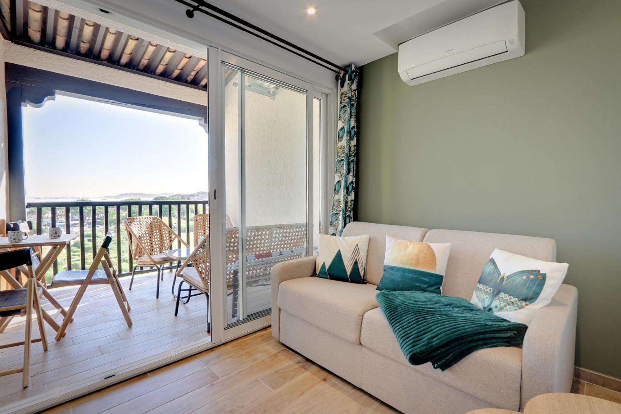 Appartement Cosy Climatise A 100M Des Plages Gassin Extérieur photo